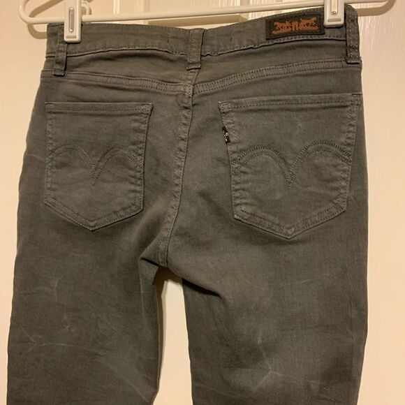 Levi’s 535 Legging Size 5M Gray Jeans - Picture 3 of 7